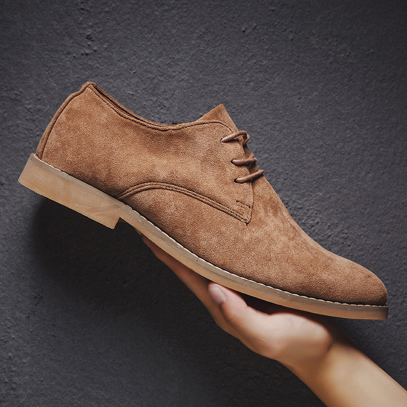 Zapatillas de ante para hombre Zapatos elegantes y con estilo