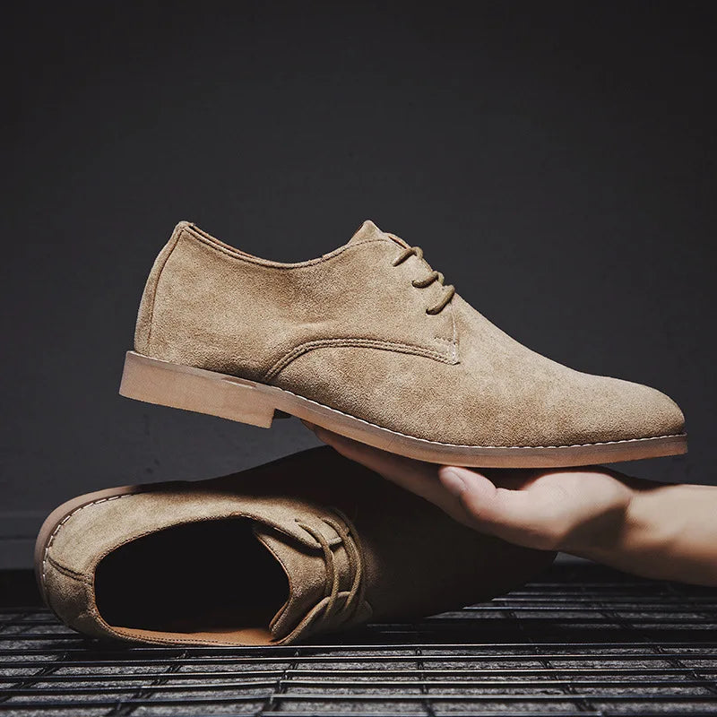 Zapatillas de ante para hombre Zapatos elegantes y con estilo