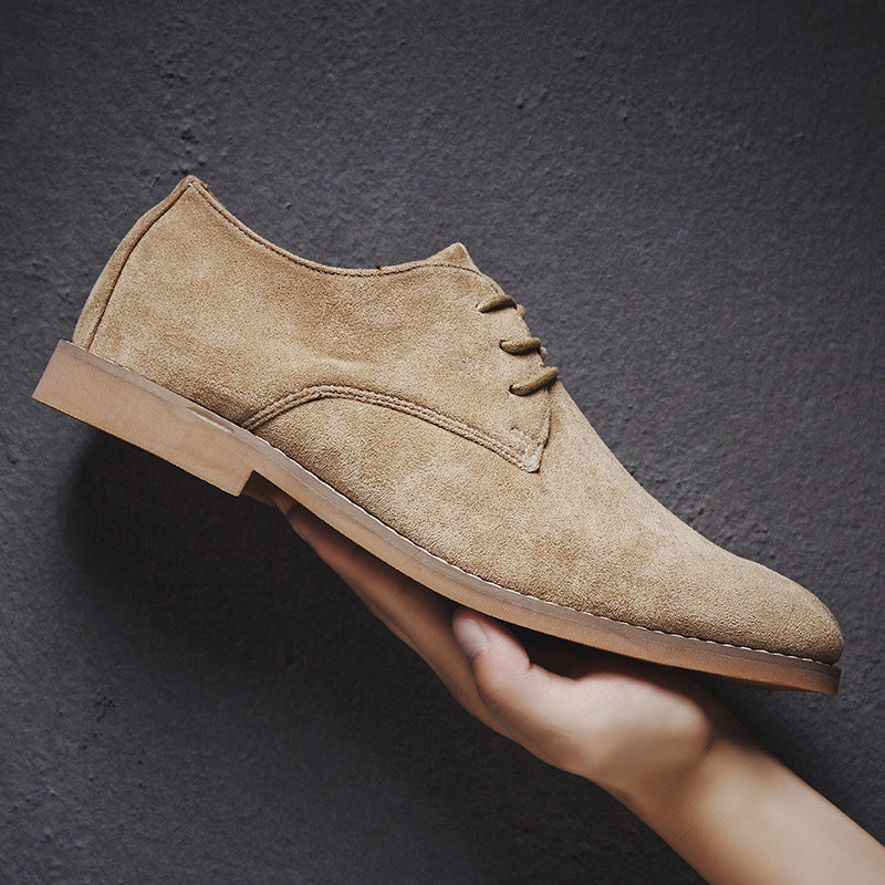 Zapatillas de ante para hombre Zapatos elegantes y con estilo