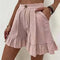 Noor - Pantaloncini eleganti a pieghe