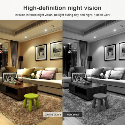 Microcamera HD con WiFi e audio - Telecamera di sicurezza compatta con visione notturna