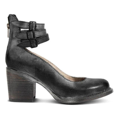 Zapatos de tacón con tiras en el tobillo de moda - Neda 