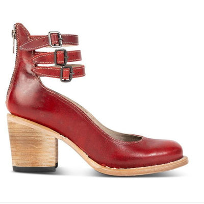 Zapatos de tacón con tiras en el tobillo de moda - Neda 