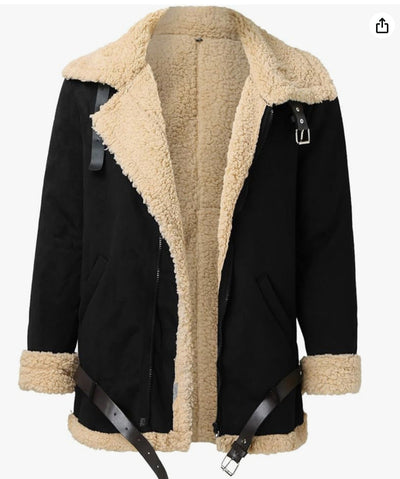 Chaqueta de hombre con solapa y cremallera. 