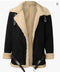 Chaqueta de hombre con solapa y cremallera. 