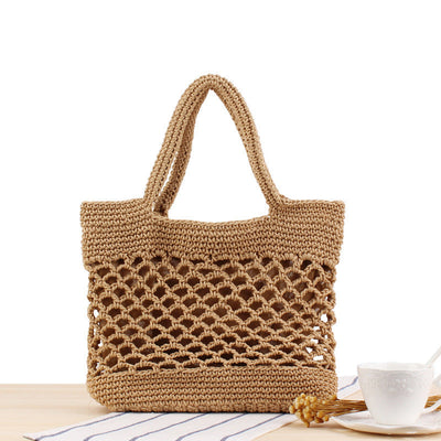 Levoire | Bolso de paja lisa