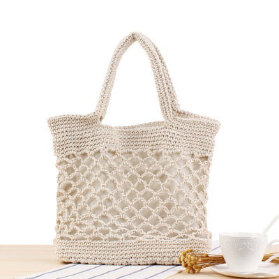 Levoire | Bolso de paja lisa