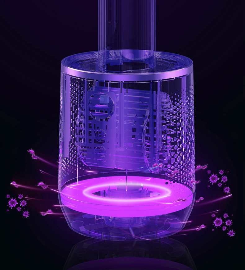 AirPure Raffreddatore d'aria 3-in-1, purificatore d'aria UV e ionizzatore