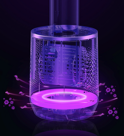AirPure Raffreddatore d'aria 3-in-1, purificatore d'aria UV e ionizzatore