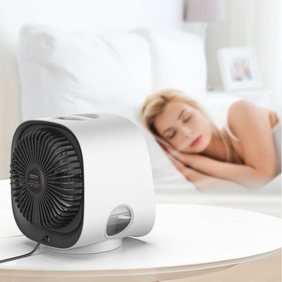 Mini enfriador de aire USB: ventilador personal compacto