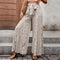 Elodia | Pantalon large taille haute