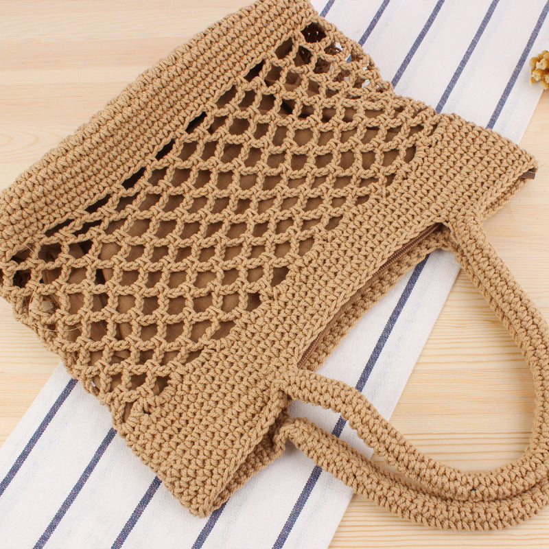 Levoire | Bolso de paja lisa