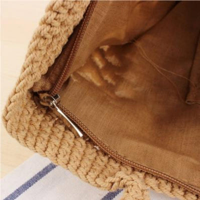 Levoire | Bolso de paja lisa