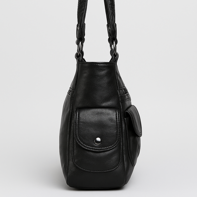 Sac à bandoulière pour femme - Élégant sac fourre-tout en similicuir