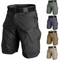 Alex - Shorts multibolsillos + cinturón gratis