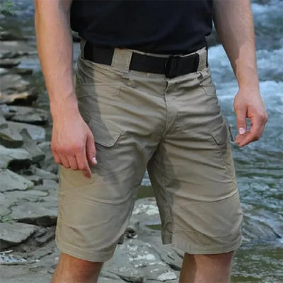 Alex - Shorts multibolsillos + cinturón gratis
