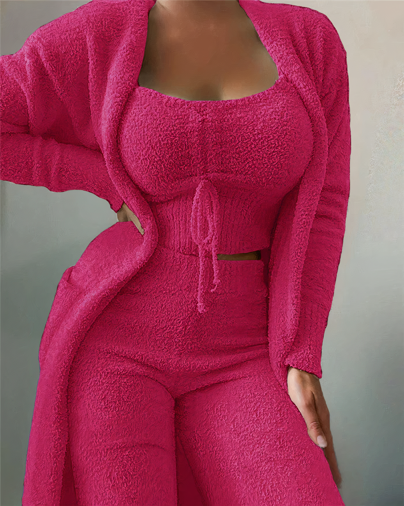 Ensemble pyjama d'hiver 3 pièces - Paisley 