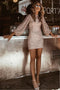 Priscilla - Elegante vestido de lentejuelas