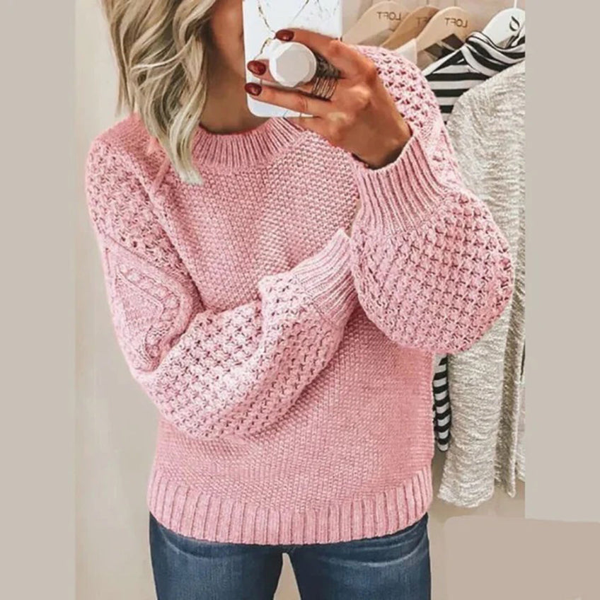 Ginevra: un suéter de moda con una suavidad lujosa.