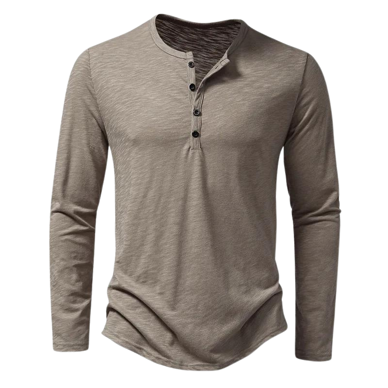 Camiseta de manga larga para hombre: versátil y cómoda