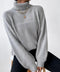 Blaire - Maglia a collo alto in maglia calda da donna