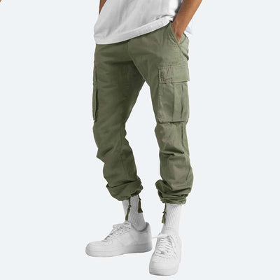 Pantalones cargo cómodos de un solo largo para hombre | Perfectos para todas las estaciones