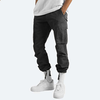 Pantalones cargo cómodos de un solo largo para hombre | Perfectos para todas las estaciones