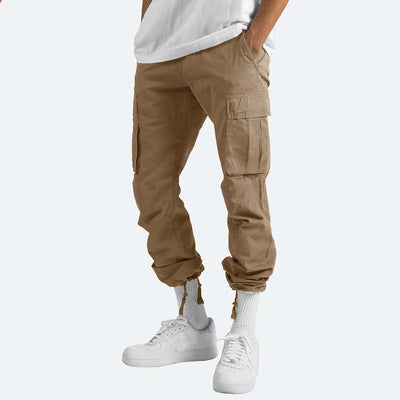 Pantalones cargo cómodos de un solo largo para hombre | Perfectos para todas las estaciones