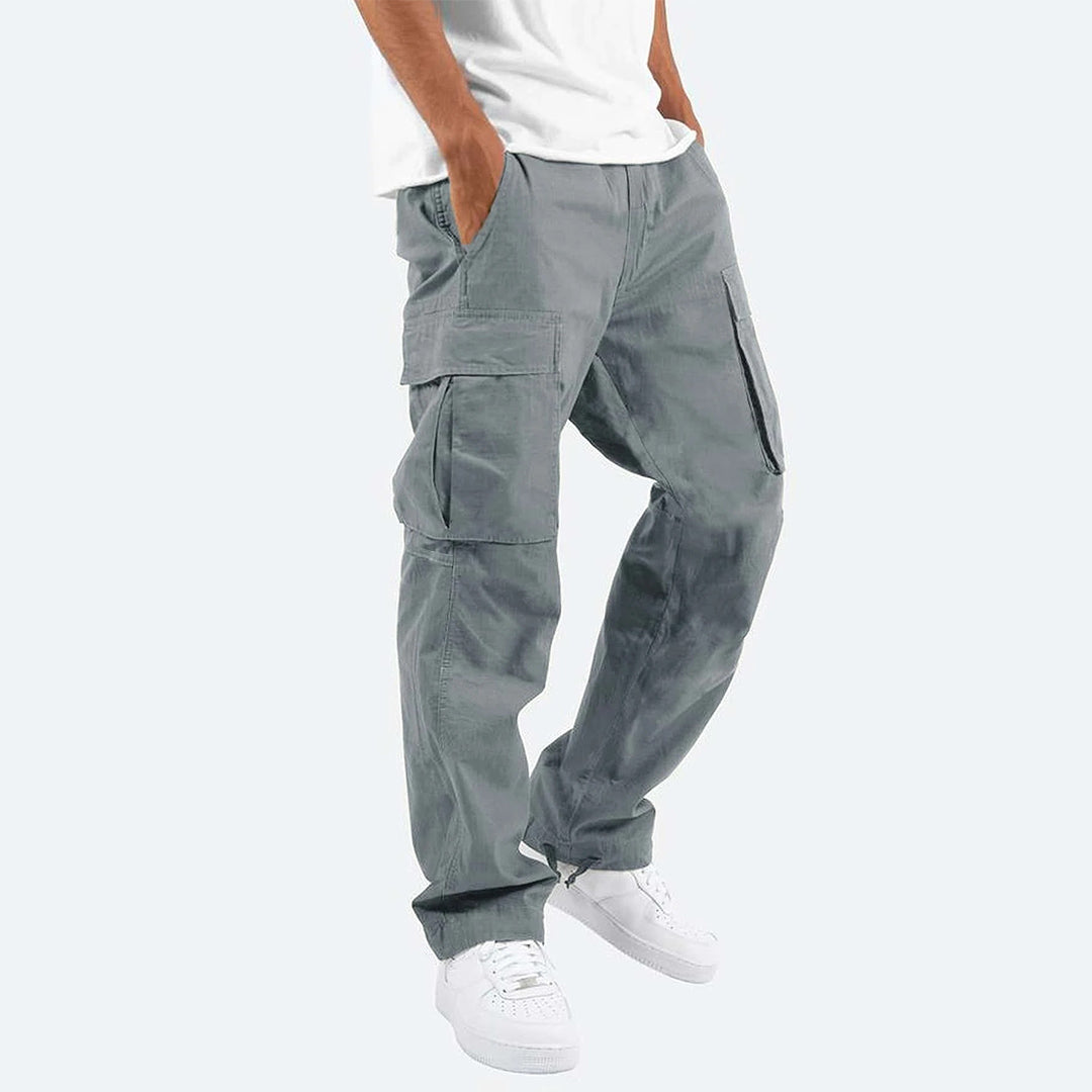 Pantalones cargo cómodos de un solo largo para hombre | Perfectos para todas las estaciones