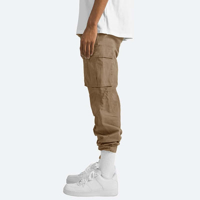 Pantalones cargo cómodos de un solo largo para hombre | Perfectos para todas las estaciones