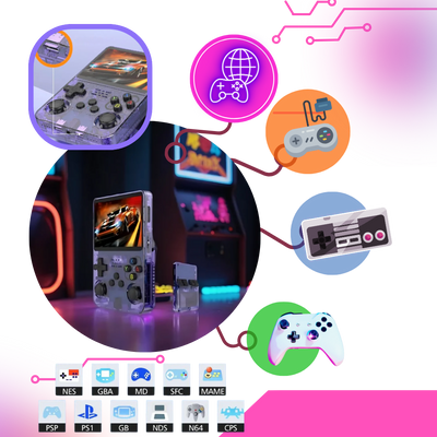 Plusieurs émulateurs de consoles portables rétro 