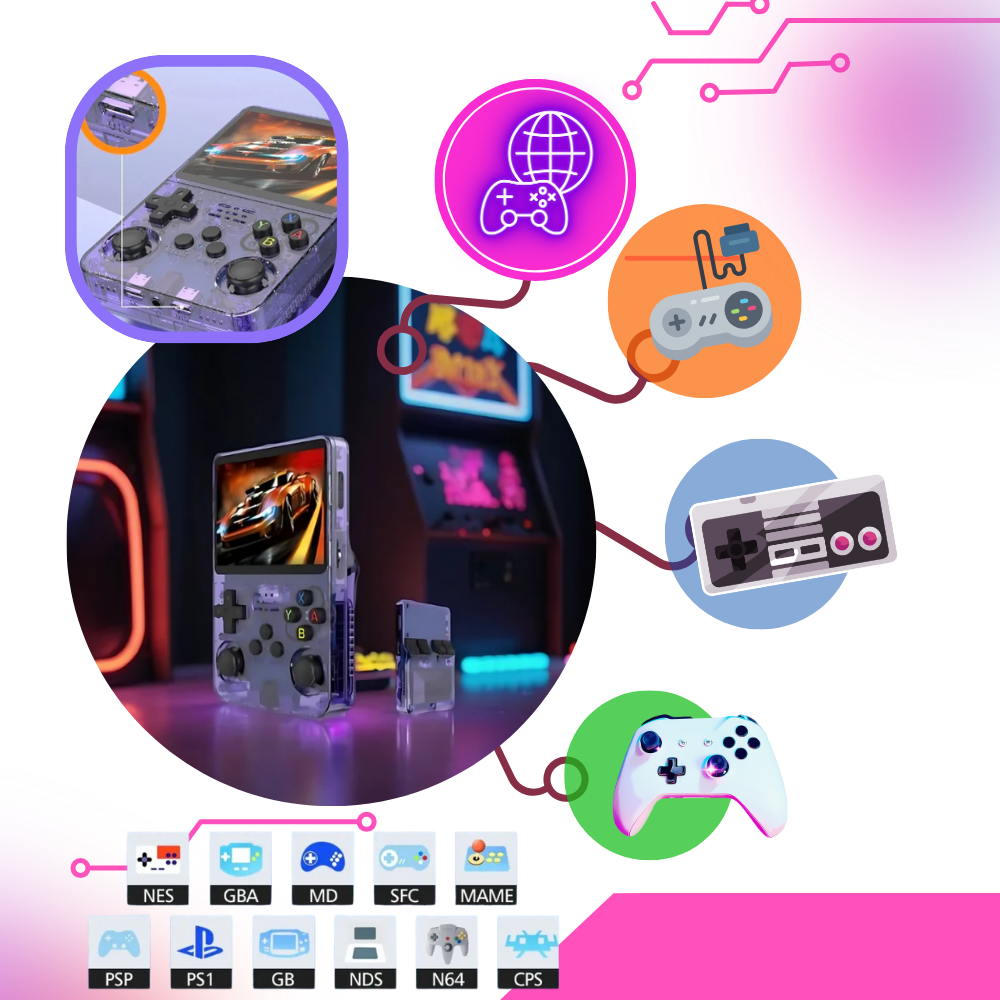 Plusieurs émulateurs de consoles portables rétro 