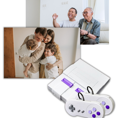 Console de jeu portable rétro 