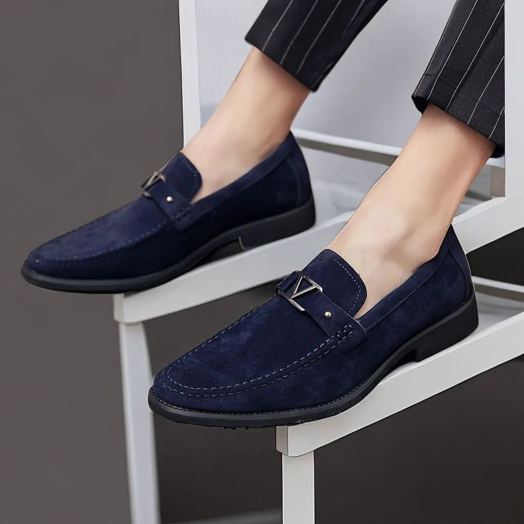 Salo - Mocasines negros para hombre