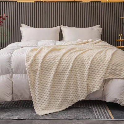 Couvre-échecs en velours doux et doux - couverture confortable et couvre-lit pour les adultes, les enfants et les animaux domestiques