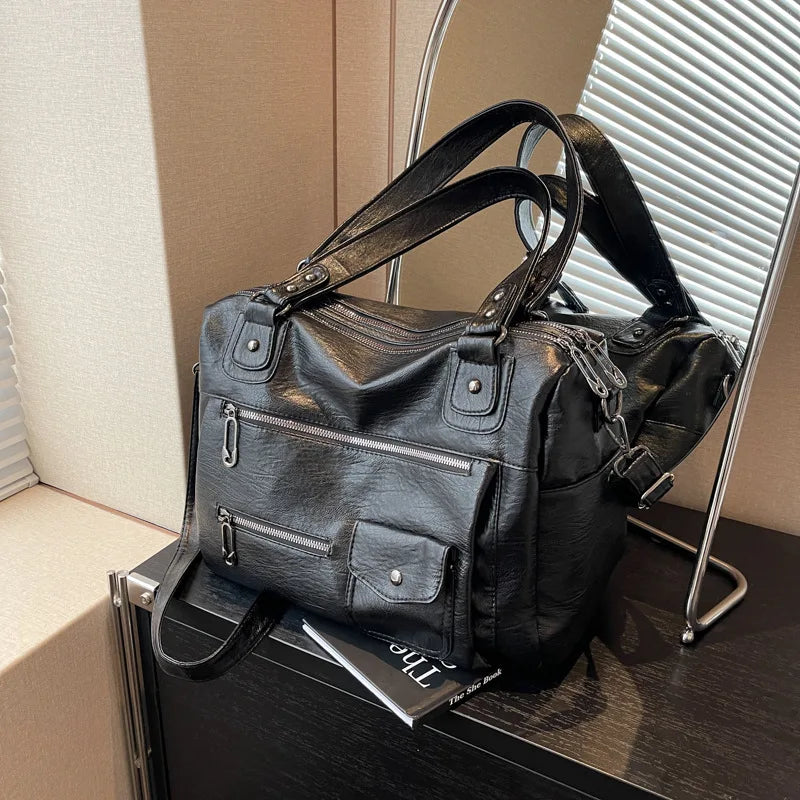 Chloé - grand sac à bandoulière en cuir