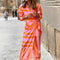 Elise - Robe colorée à la mode