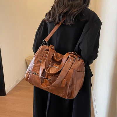 Chloé - grand sac à bandoulière en cuir