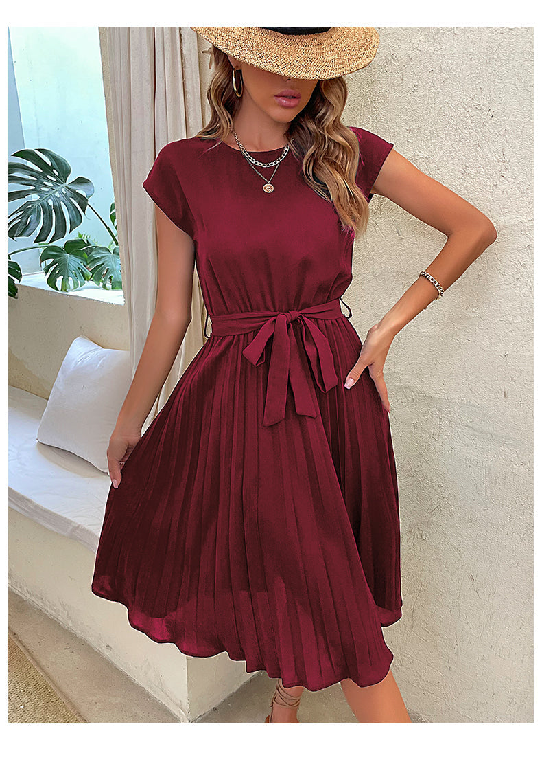 Farrah | Hermoso vestido plisado 