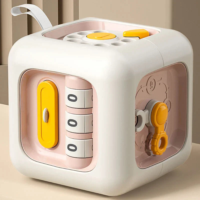 Cube éducatif Montessori 6 en 1 pour enfants