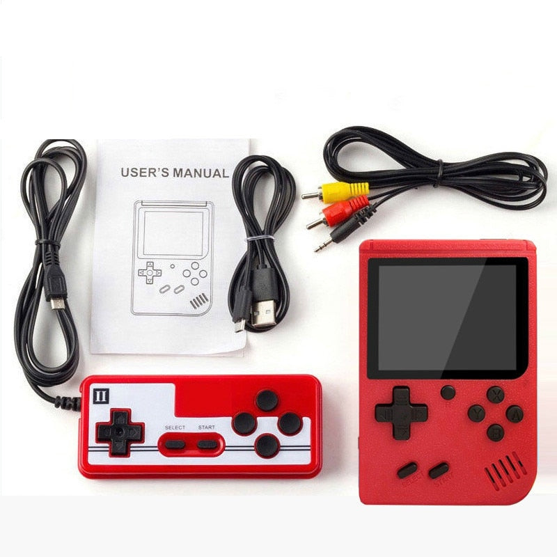 Consola de juegos retro portátil con 400 juegos