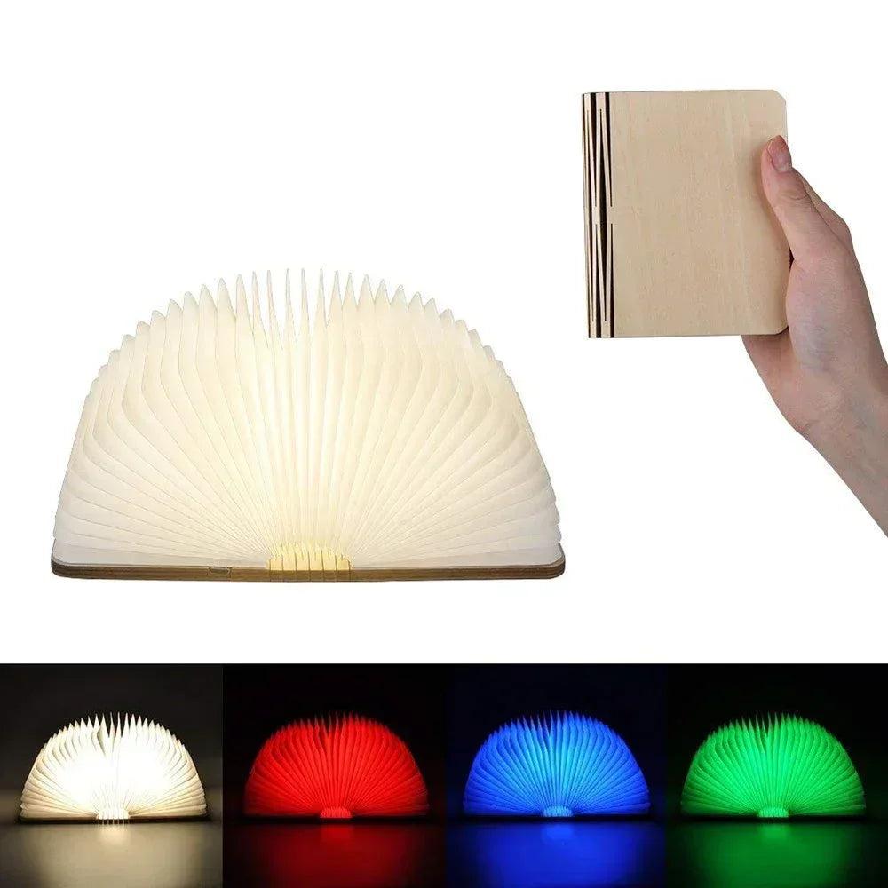 Lámpara de mesa plegable elegante LumiFold
