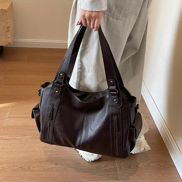 Aliona - Sac à école avec bandoulière et fermeture légère