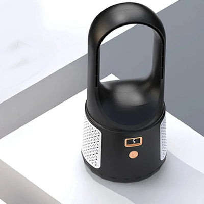 Ventilateur de table sans pales – Ventilateur USB silencieux avec batterie rechargeable pour chambre et bureau