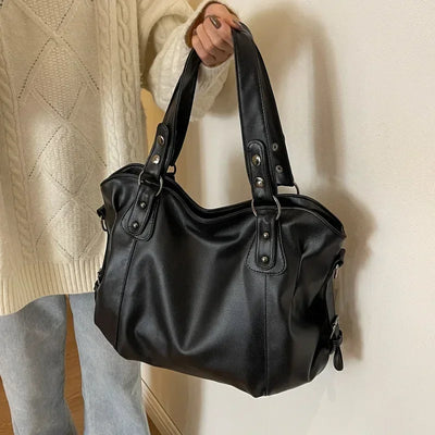 Lunelle - grand sac en cuir souple