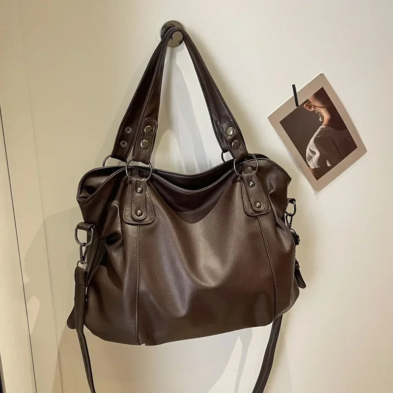 Lunelle - grand sac en cuir souple