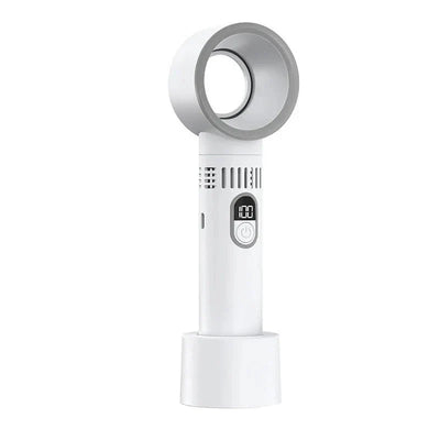 Ventilador de mano a batería - Ventilador USB sin aspas, portátil y súper silencioso