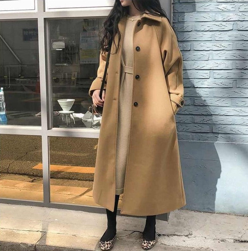 Trench elegante da donna con cintura - Autunno/Inverno