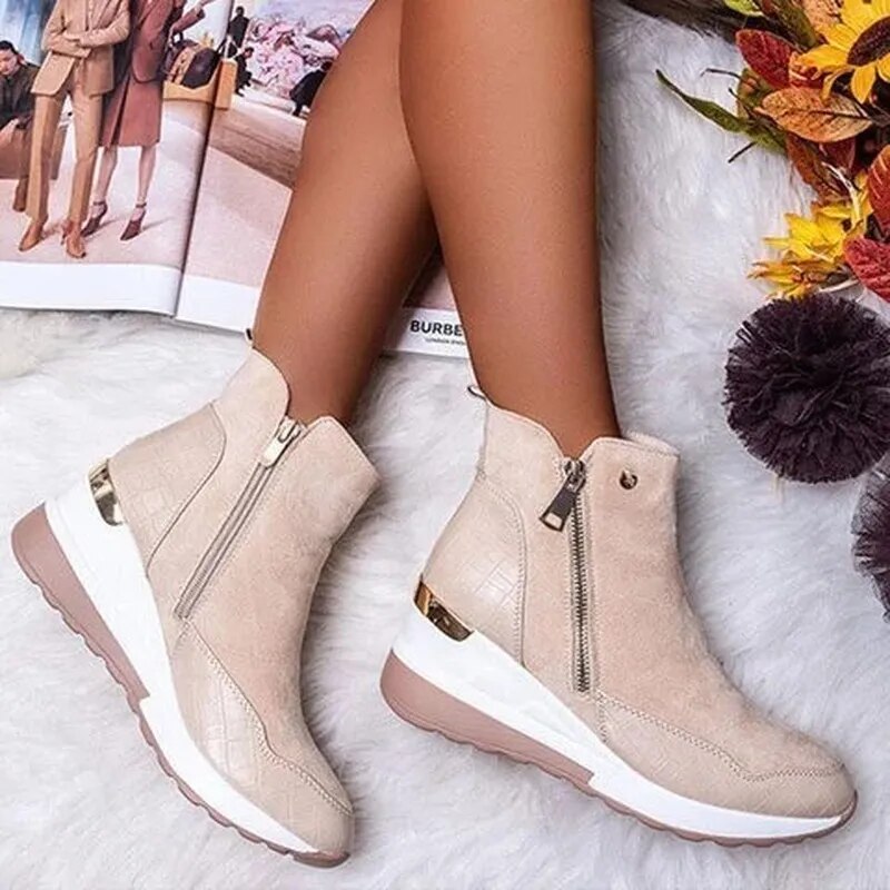 Orthopedic Women's Winter Boots - Warm, waterproof and support