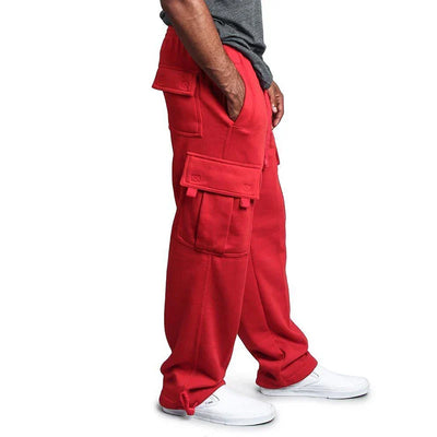 Pantaloni cargo multi-tasche da uomo